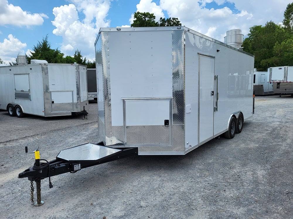 1153-concession-trailer-8.5-x-20-white-event-catering-food-3.jpg Concession Trailer 8.5' X 20' White Event Catering Food