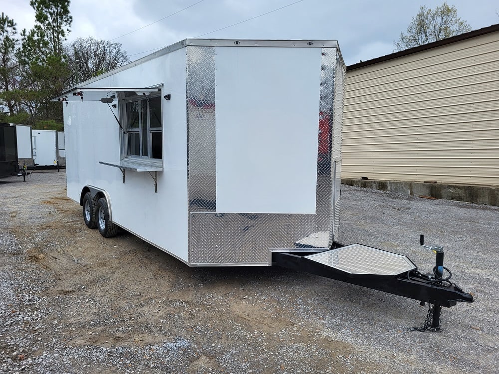 1154-concession-trailer-8.5-x-20-white-food-event-catering-1.jpg Concession Trailer 8.5' X 20' White Food Event Catering