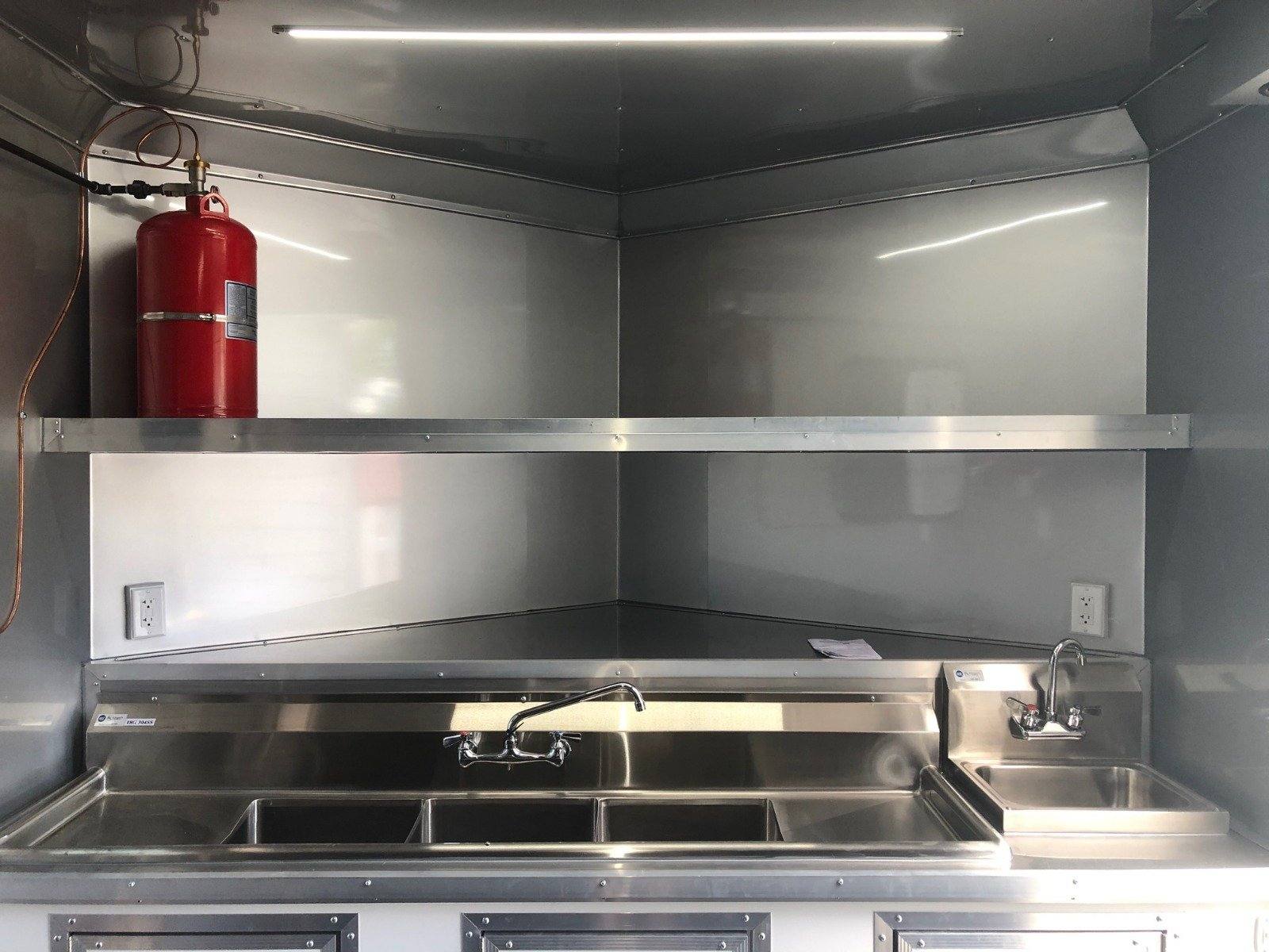 1155-concession-trailer-8.5-x-20-white-food-event-catering-vending-5.jpg Concession Trailer 8.5' X 20' White Food Event Catering Vending