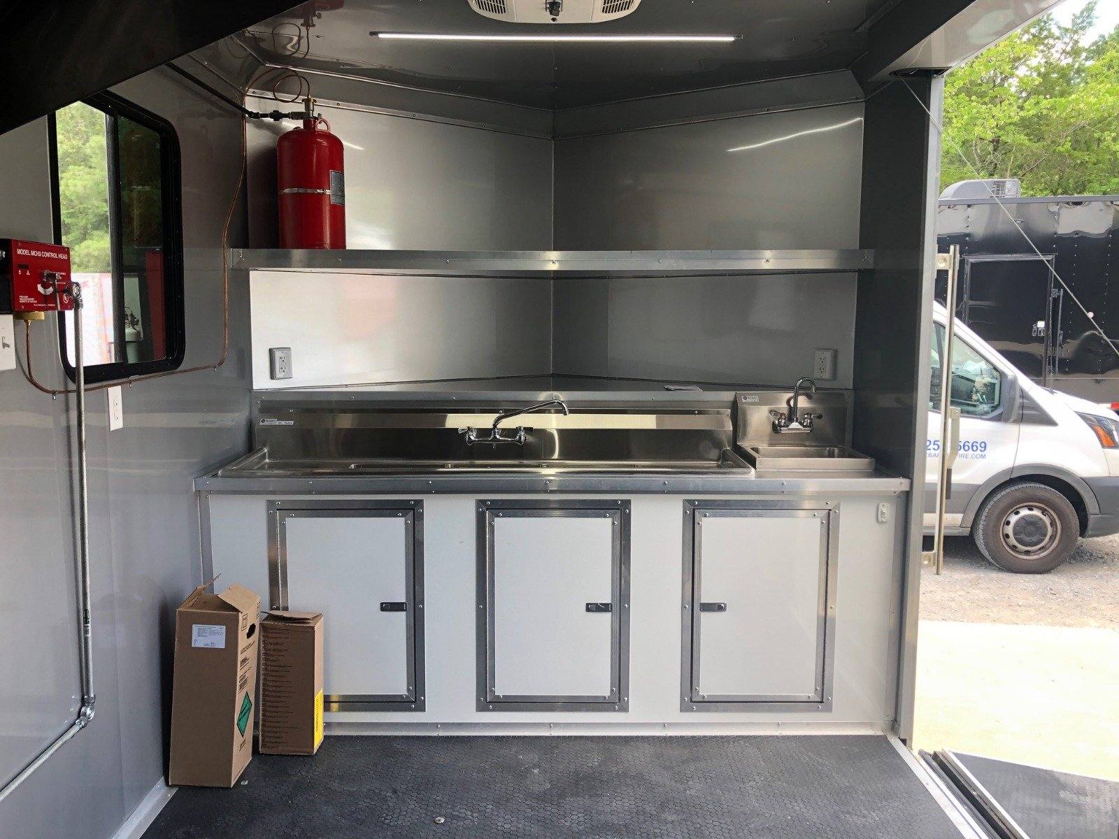 1155-concession-trailer-8.5-x-20-white-food-event-catering-vending-6.jpg Concession Trailer 8.5' X 20' White Food Event Catering Vending