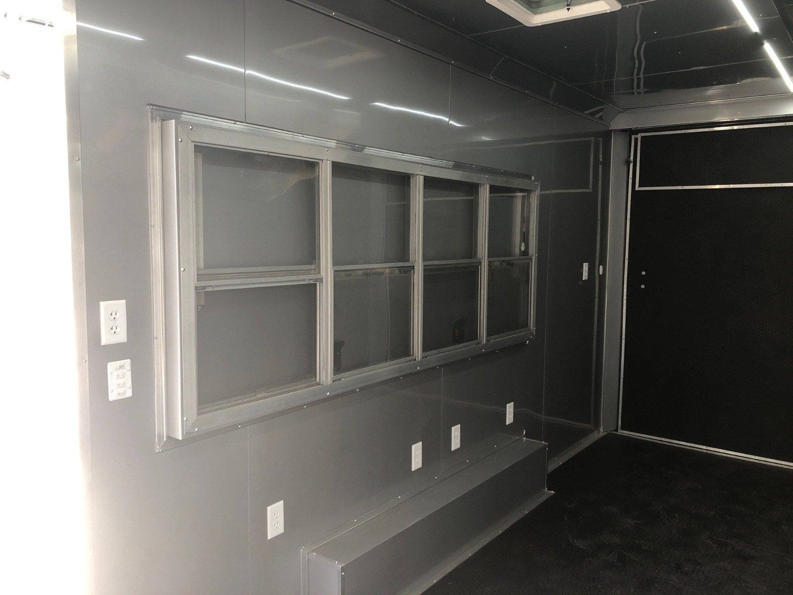 1155-concession-trailer-8.5-x-20-white-food-event-catering-vending-8.jpg Concession Trailer 8.5' X 20' White Food Event Catering Vending