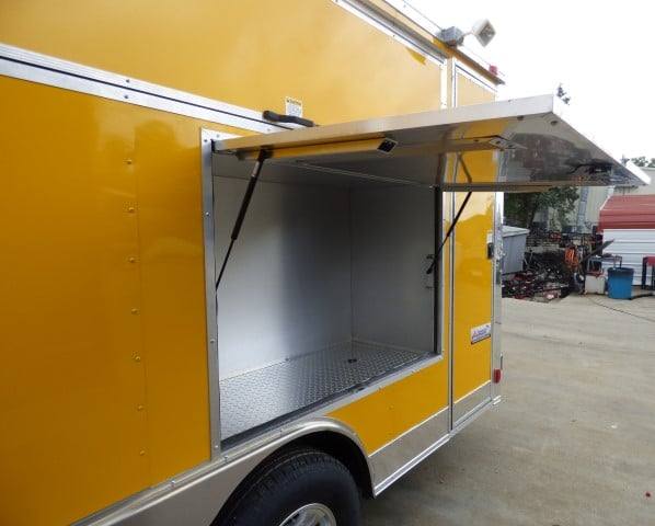 1156-concession-trailer-8.5-x-20-yellow-bbq-event-catering-20.jpg Concession Trailer 8.5' X 20' Yellow - BBQ Event Catering
