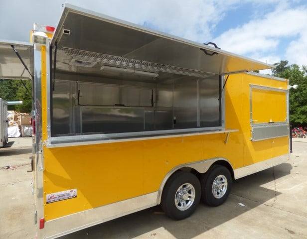 1156-concession-trailer-8.5-x-20-yellow-bbq-event-catering-24.jpg Concession Trailer 8.5' X 20' Yellow - BBQ Event Catering