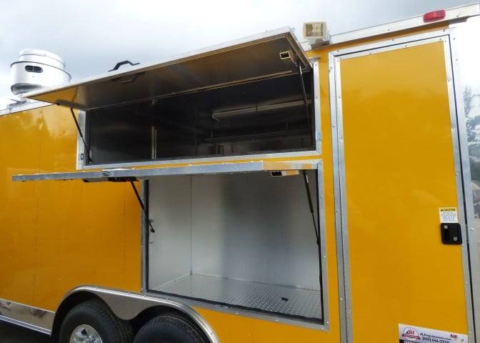 1156-concession-trailer-8.5-x-20-yellow-bbq-event-catering-27.jpg Concession Trailer 8.5' X 20' Yellow - BBQ Event Catering