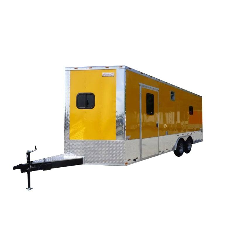 Concession Trailer 8.5' x 20' Yellow Event Catering Food Vending