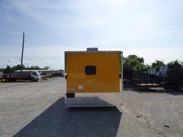 Concession Trailer 8.5' x 20' Yellow Event Catering Food Vending