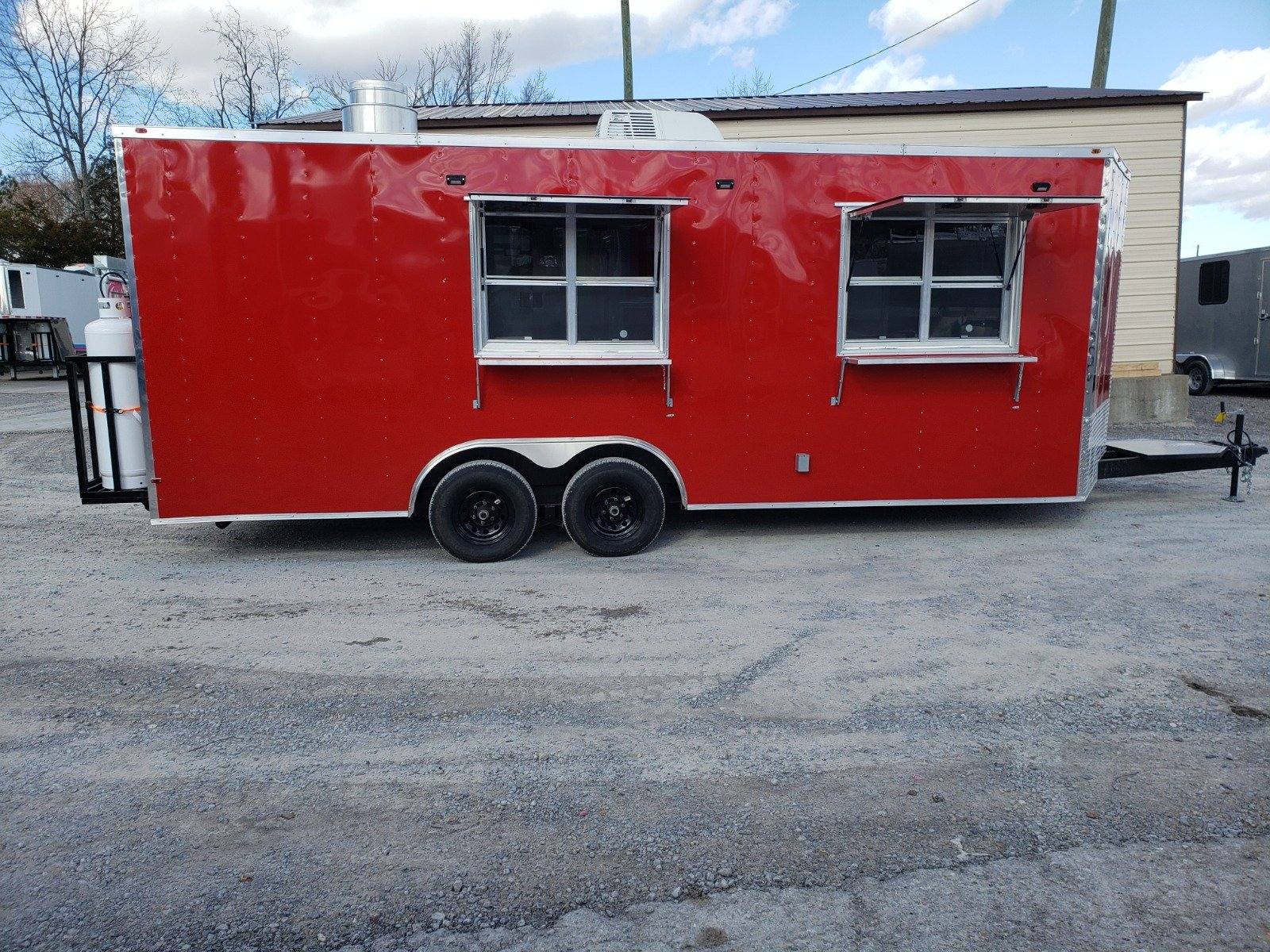 1158-concession-trailer-8.5-x-21-victory-red-food-event-catering-2.jpg Concession Trailer 8.5' X 21' Victory Red Food Event Catering