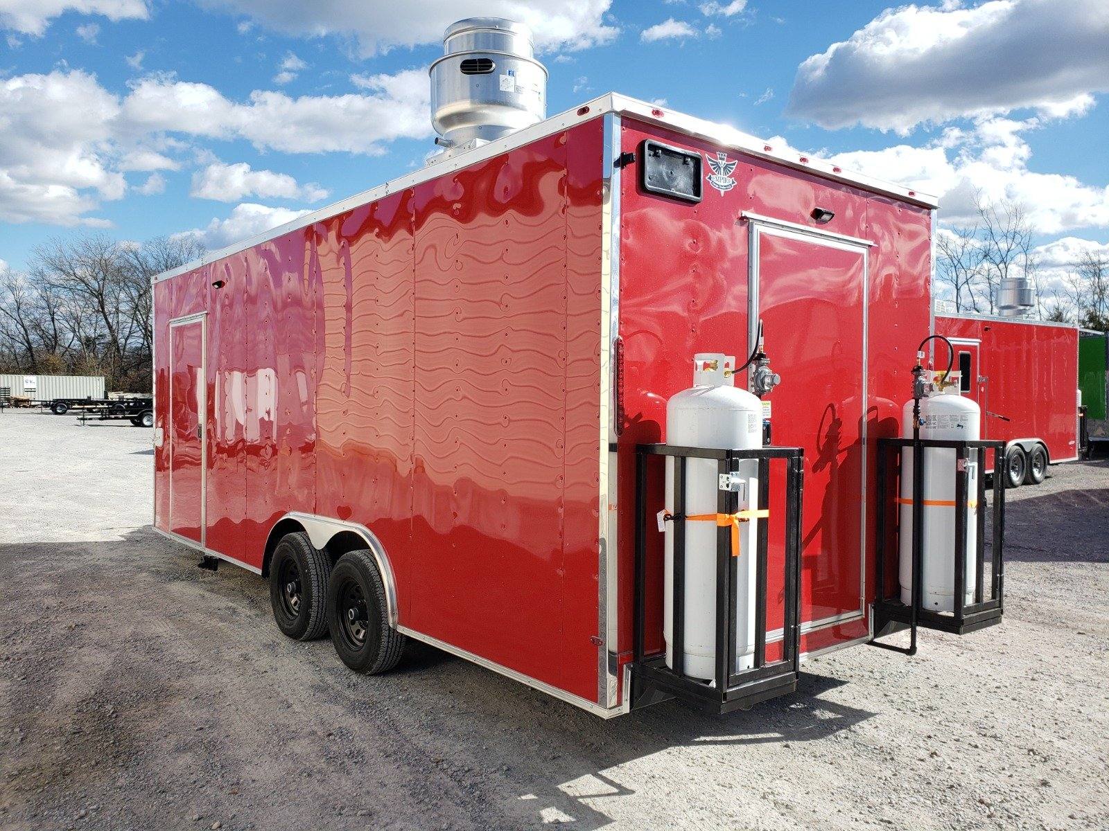 1158-concession-trailer-8.5-x-21-victory-red-food-event-catering-5.jpg Concession Trailer 8.5' X 21' Victory Red Food Event Catering