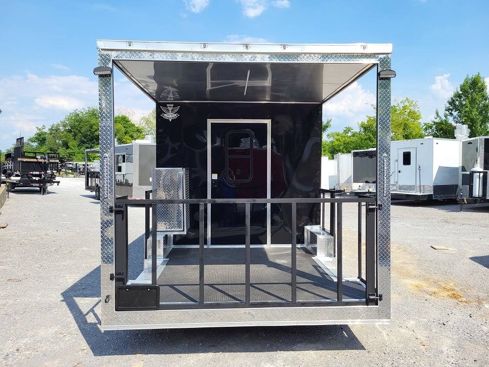 1160-concession-trailer-8.5-x-22-black-bbq-event-catering-10.jpg Concession Trailer 8.5' X 22' Black BBQ Event Catering