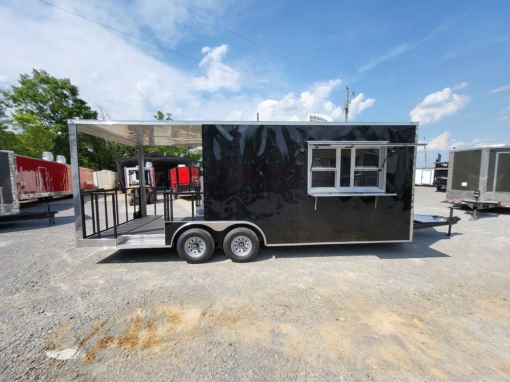 1160-concession-trailer-8.5-x-22-black-bbq-event-catering-15.jpg Concession Trailer 8.5' X 22' Black BBQ Event Catering