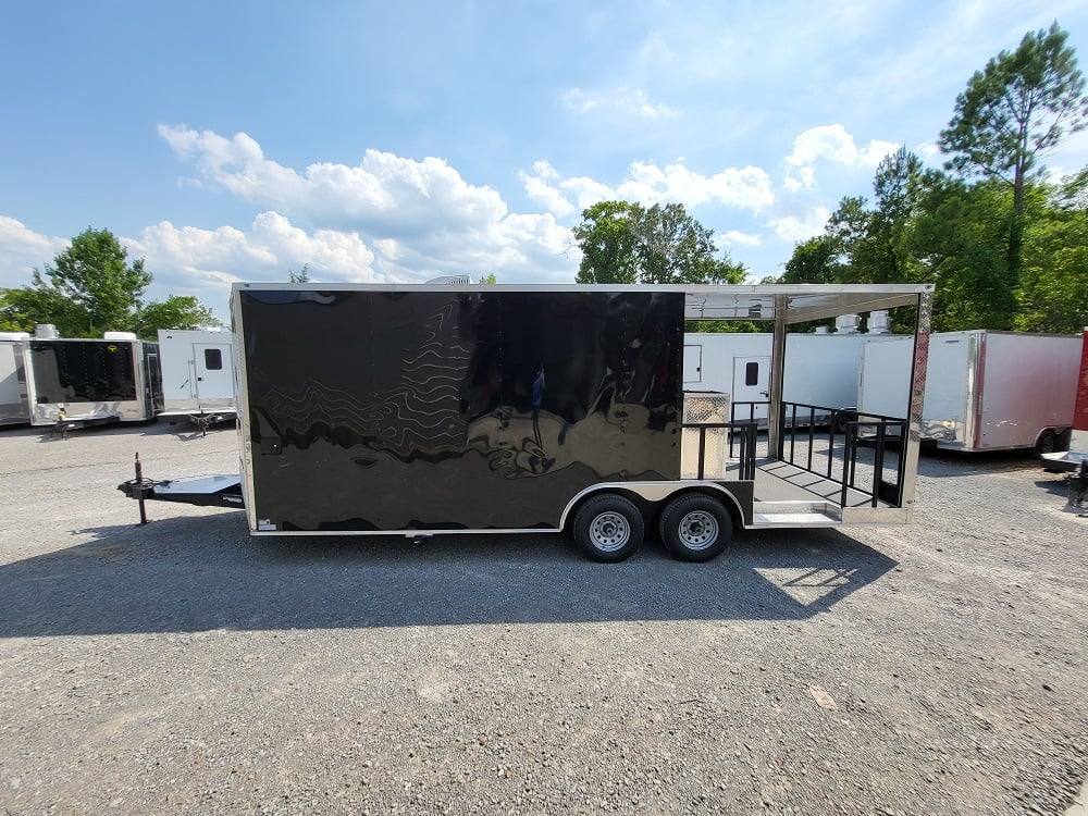 1160-concession-trailer-8.5-x-22-black-bbq-event-catering-7.jpg Concession Trailer 8.5' X 22' Black BBQ Event Catering