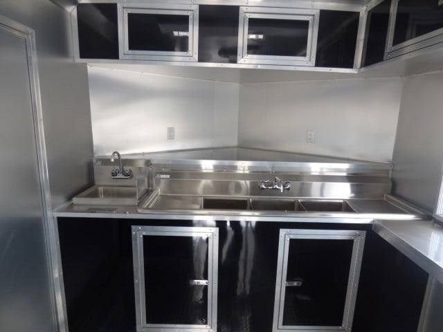 1161-concession-trailer-8.5-x-22-black-bbq-food-event-catering-19.jpg Concession Trailer 8.5' X 22' Black BBQ Food Event Catering