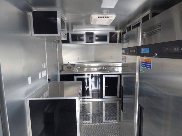 1161-concession-trailer-8.5-x-22-black-bbq-food-event-catering-3.jpg Concession Trailer 8.5' X 22' Black BBQ Food Event Catering