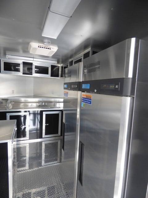 1161-concession-trailer-8.5-x-22-black-bbq-food-event-catering-8.jpg Concession Trailer 8.5' X 22' Black BBQ Food Event Catering