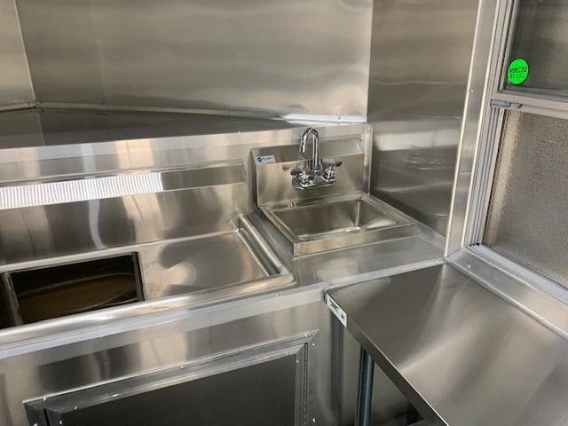 Concession Trailer 8.5' X 22' Black BBQ Food Event Catering