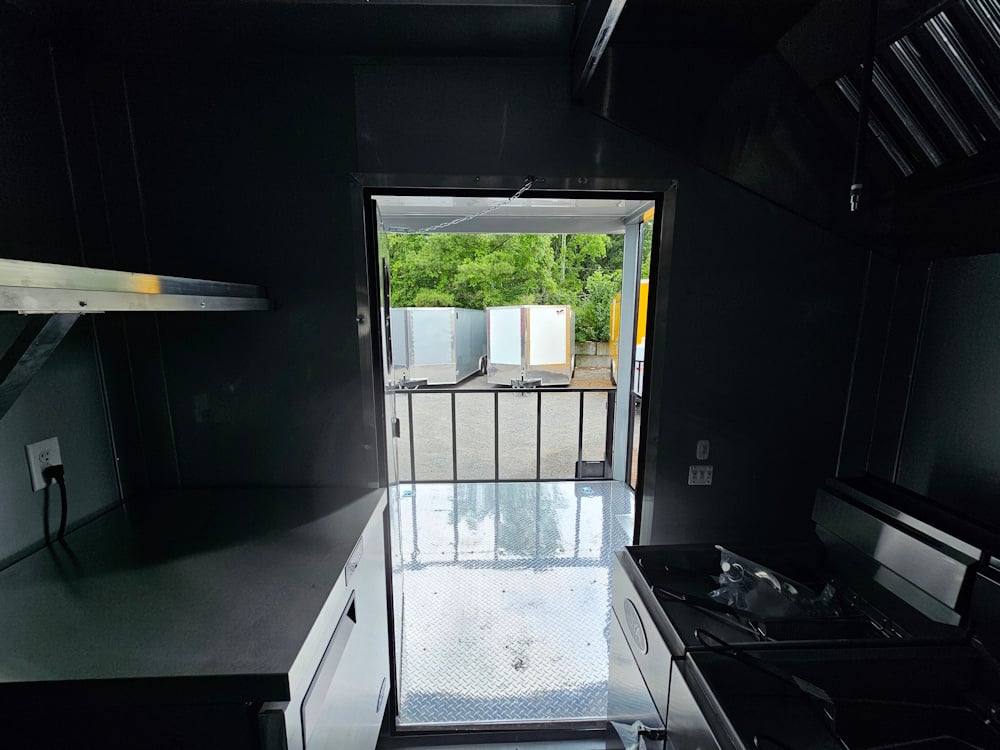 1164-concession-trailer-8.5-x-22-black-bbq-smoker-event-catering-31.jpg Concession Trailer 8.5' X 22' Black BBQ Smoker Event Catering