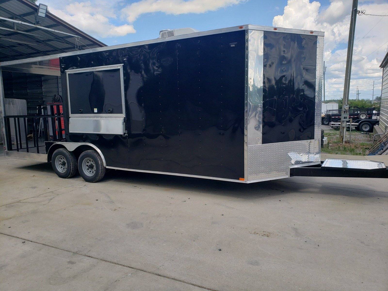 1165-concession-trailer-8.5-x-22-black-food-event-catering-2.jpg Concession Trailer 8.5' X 22' Black Food Event Catering