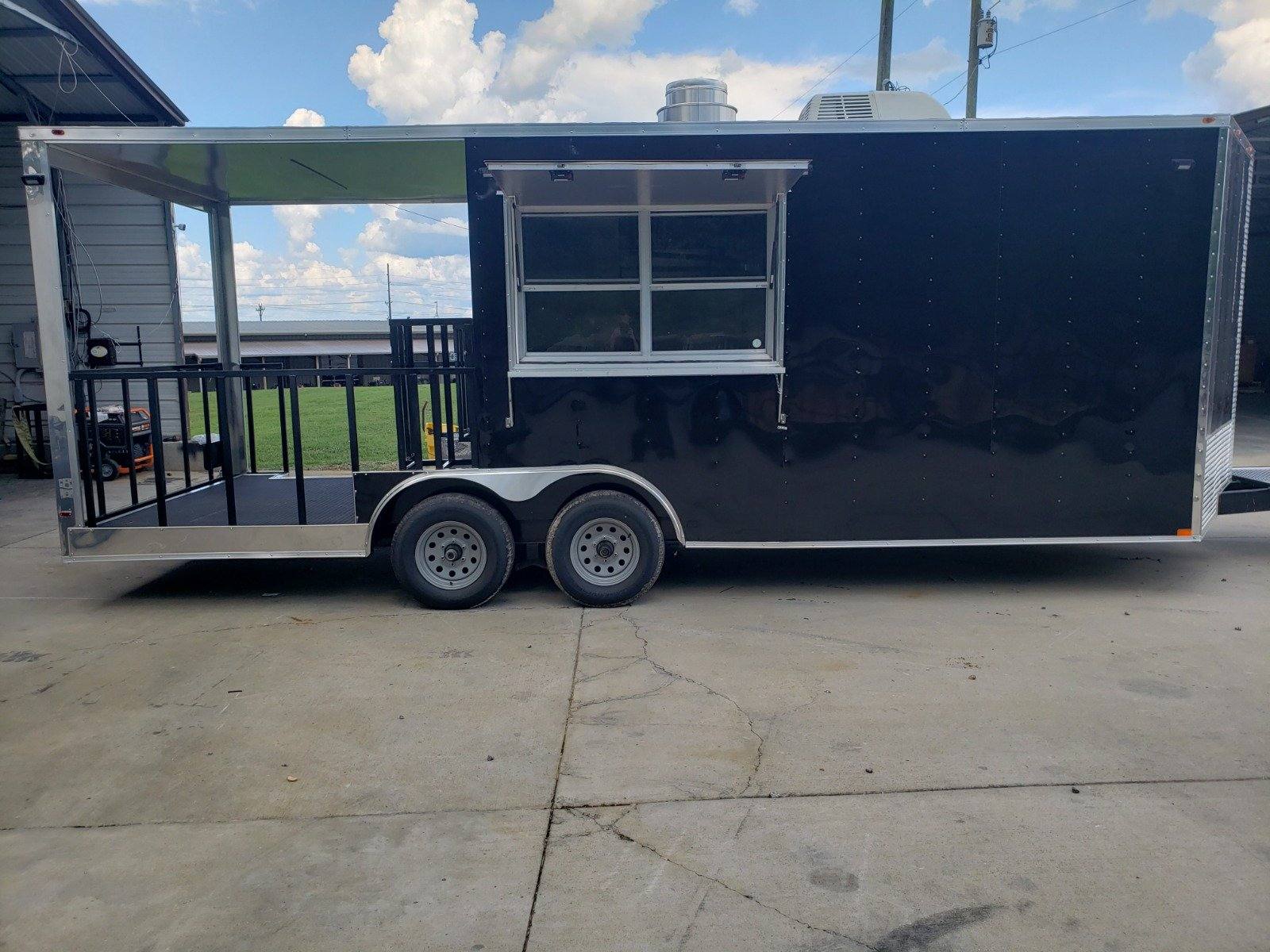 1165-concession-trailer-8.5-x-22-black-food-event-catering-4.jpg Concession Trailer 8.5' X 22' Black Food Event Catering