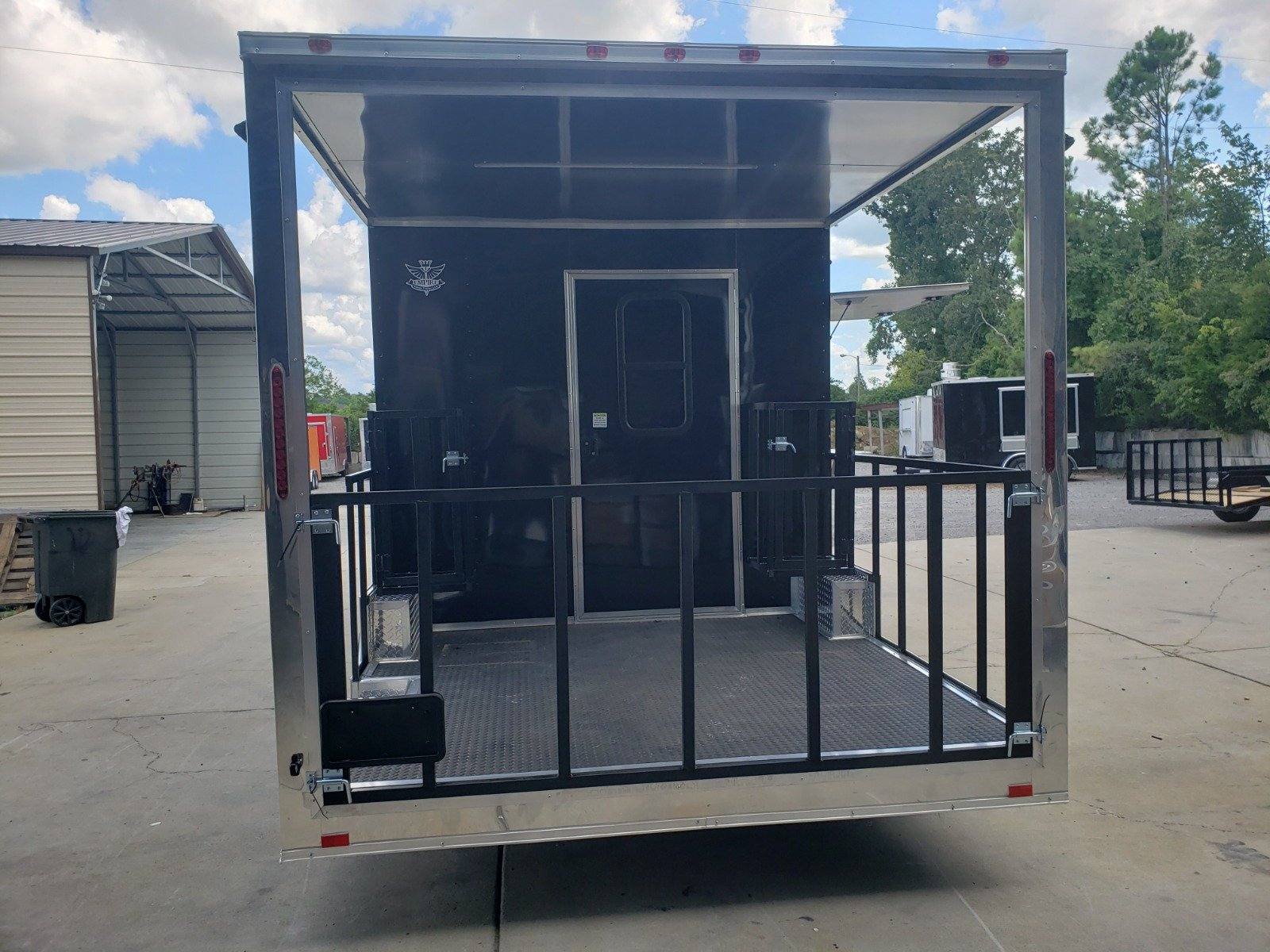 1165-concession-trailer-8.5-x-22-black-food-event-catering-6.jpg Concession Trailer 8.5' X 22' Black Food Event Catering