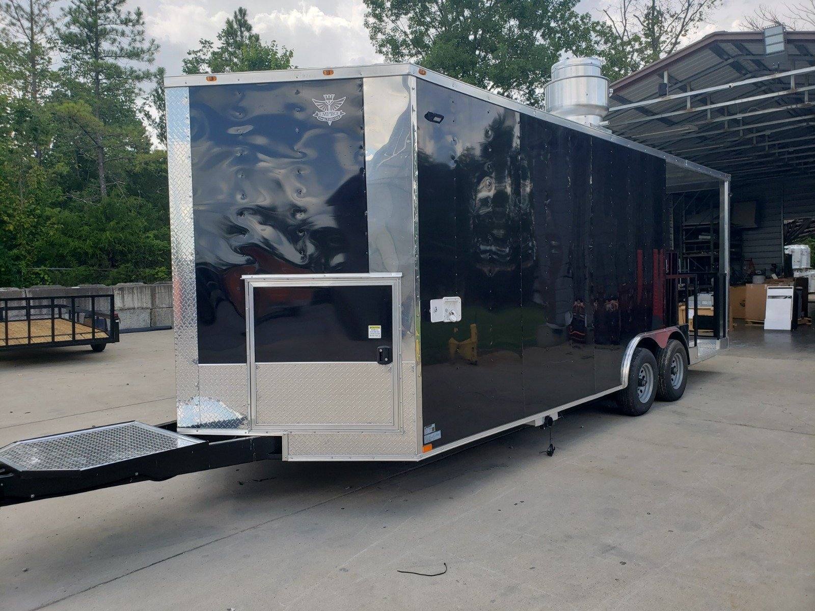 1165-concession-trailer-8.5-x-22-black-food-event-catering-8.jpg Concession Trailer 8.5' X 22' Black Food Event Catering