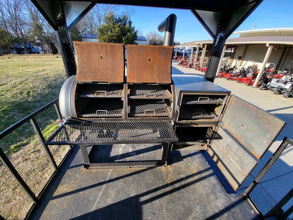 Concession Trailer 8.5' X 22' Charcoal Grey Food Event Catering