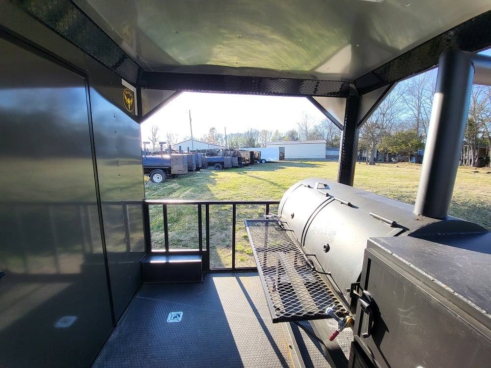 Concession Trailer 8.5' X 22' Charcoal Grey Food Event Catering