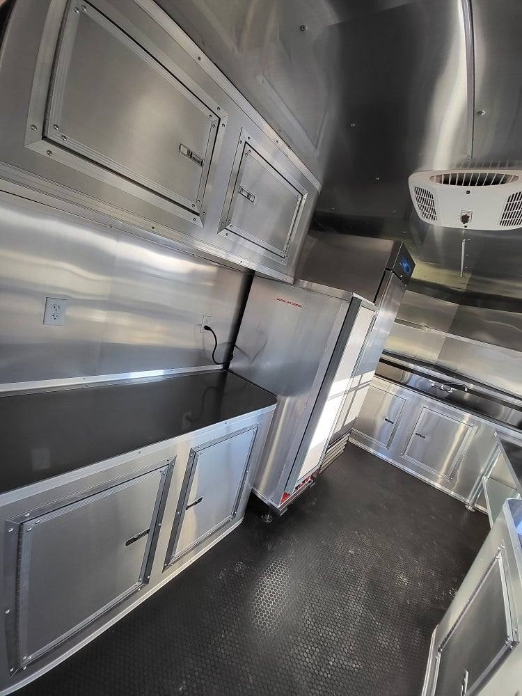 Concession Trailer 8.5' X 22' Charcoal Grey Food Event Catering