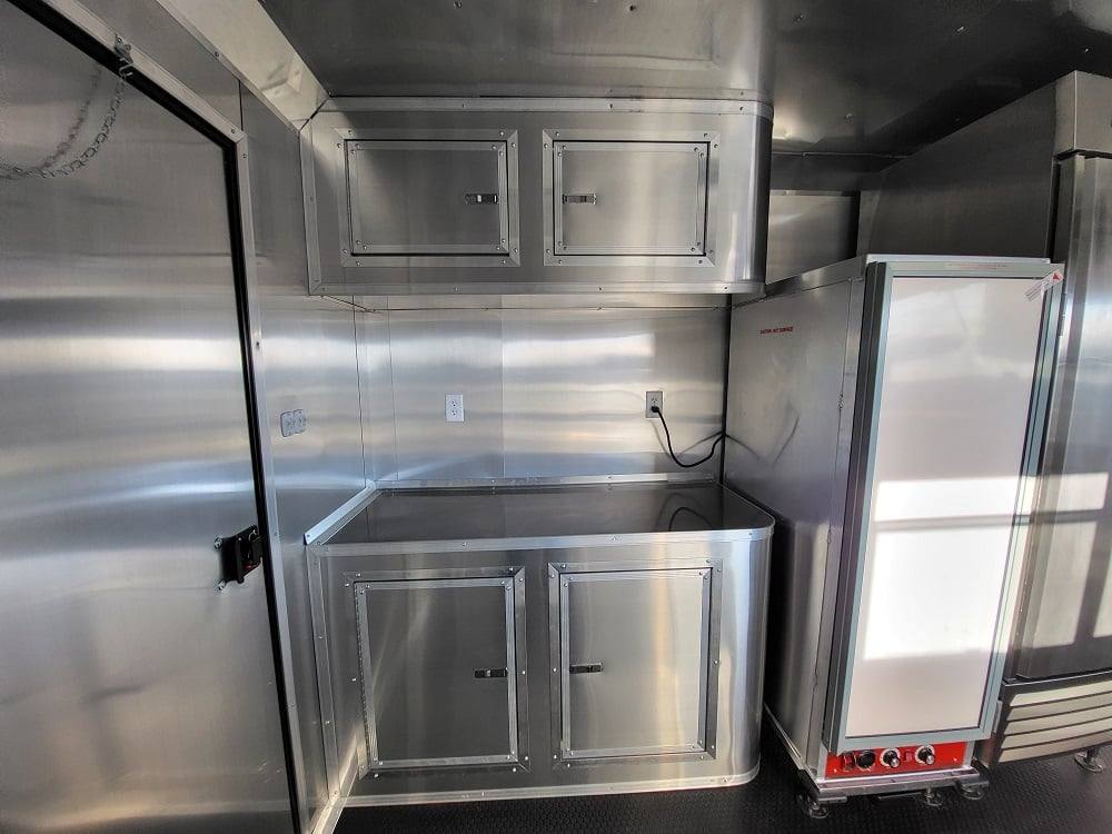 Concession Trailer 8.5' X 22' Charcoal Grey Food Event Catering