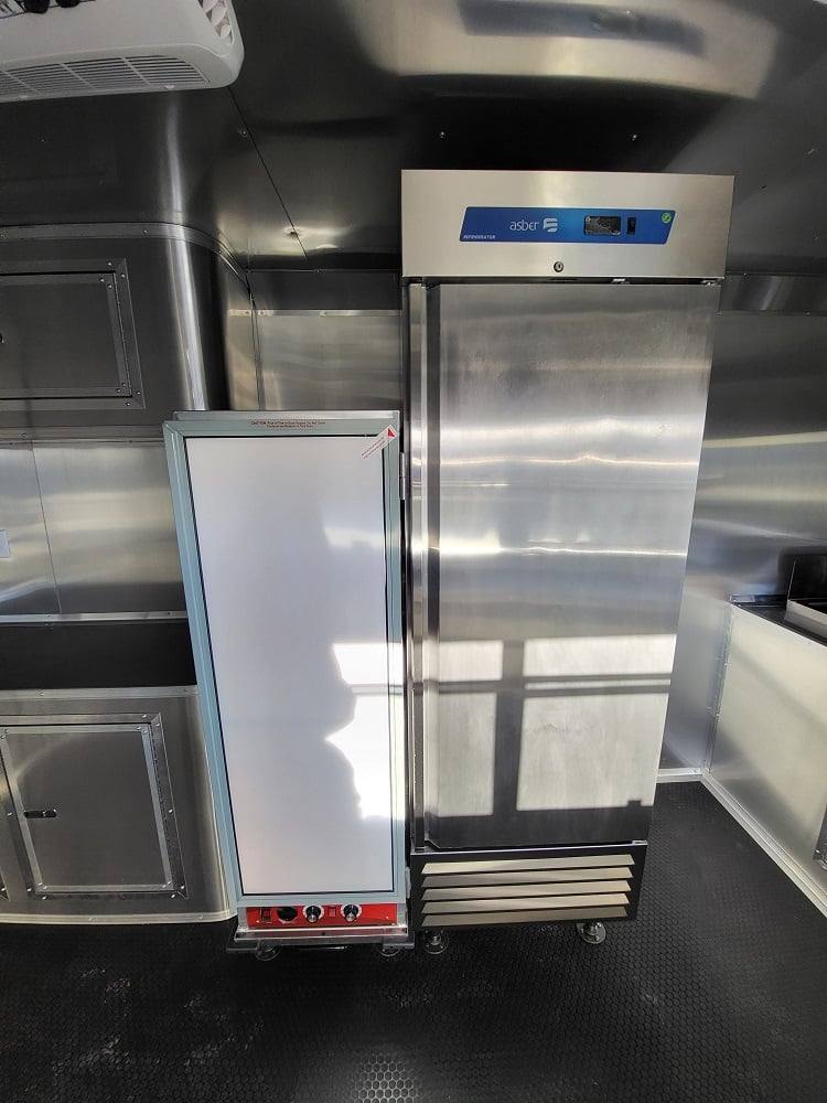 Concession Trailer 8.5' X 22' Charcoal Grey Food Event Catering