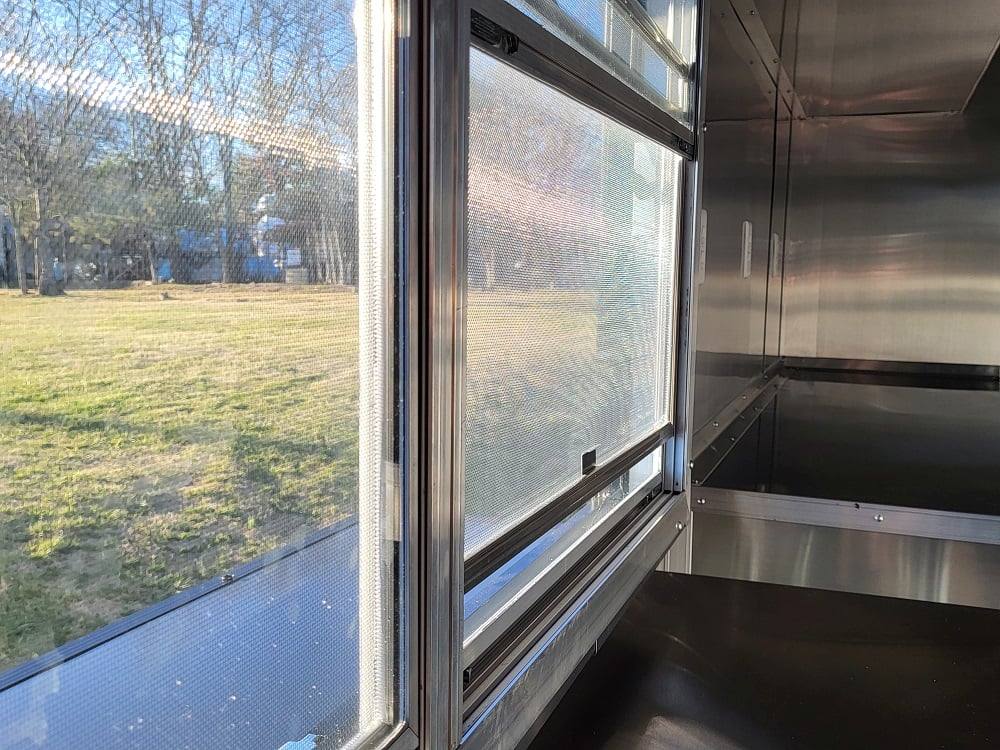 Concession Trailer 8.5' X 22' Charcoal Grey Food Event Catering
