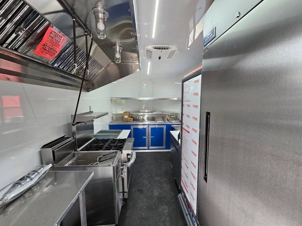 1167-concession-trailer-8.5-x-22-cobalt-blue-bbq-catering-event-14.jpg Concession Trailer 8.5' X 22' Cobalt Blue BBQ Catering Event
