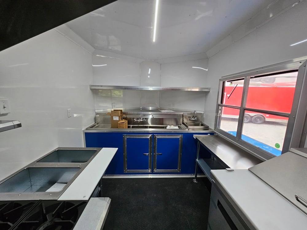 1167-concession-trailer-8.5-x-22-cobalt-blue-bbq-catering-event-16.jpg Concession Trailer 8.5' X 22' Cobalt Blue BBQ Catering Event