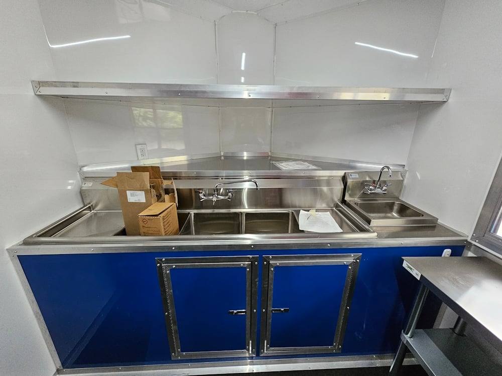 1167-concession-trailer-8.5-x-22-cobalt-blue-bbq-catering-event-17.jpg Concession Trailer 8.5' X 22' Cobalt Blue BBQ Catering Event