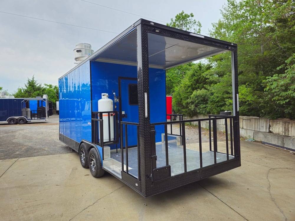1167-concession-trailer-8.5-x-22-cobalt-blue-bbq-catering-event-6.jpg Concession Trailer 8.5' X 22' Cobalt Blue BBQ Catering Event