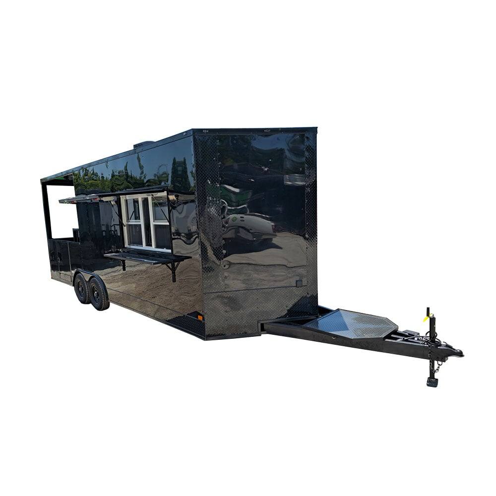 1168-concession-trailer-8.5-x-22-food-event-catering-black-1.jpg Concession Trailer 8.5' x 22' Food Event Catering Black