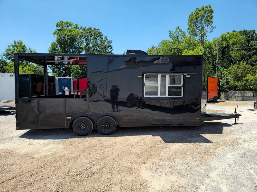 1168-concession-trailer-8.5-x-22-food-event-catering-black-11.jpg Concession Trailer 8.5' x 22' Food Event Catering Black