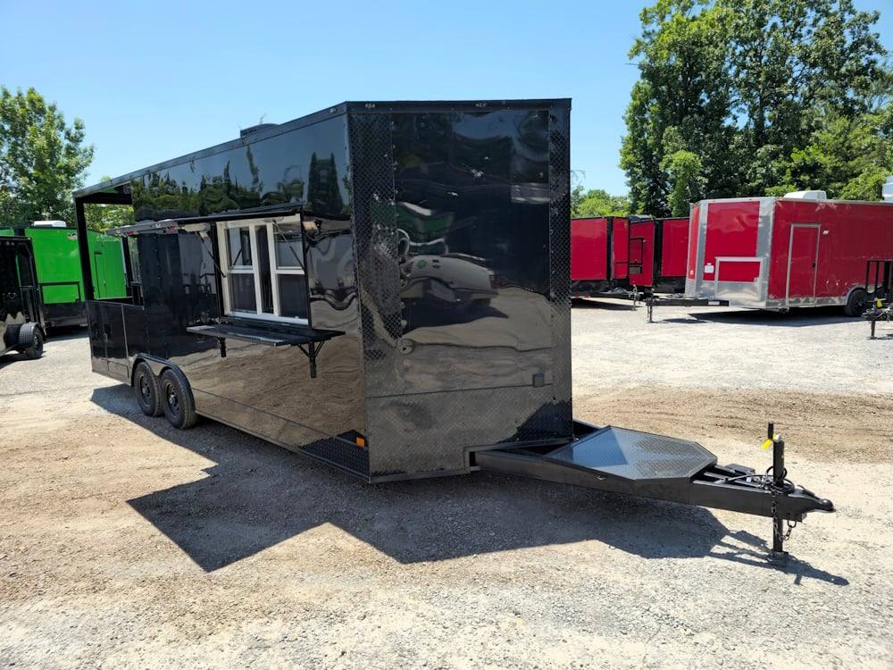 1168-concession-trailer-8.5-x-22-food-event-catering-black-12.jpg Concession Trailer 8.5' x 22' Food Event Catering Black