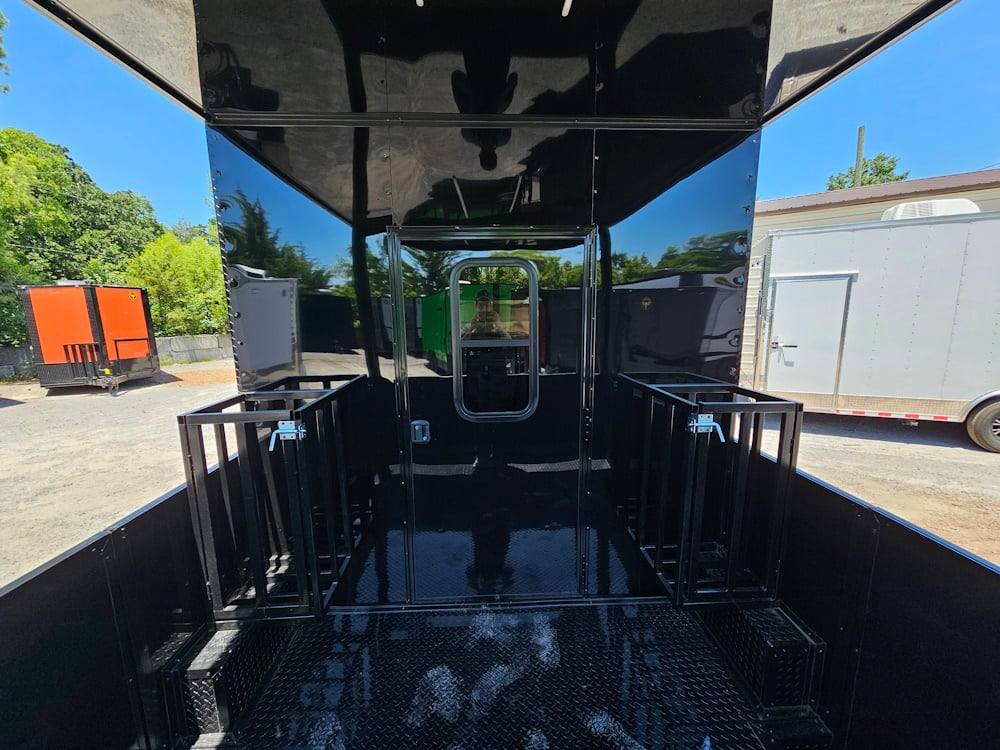 1168-concession-trailer-8.5-x-22-food-event-catering-black-14.jpg Concession Trailer 8.5' x 22' Food Event Catering Black