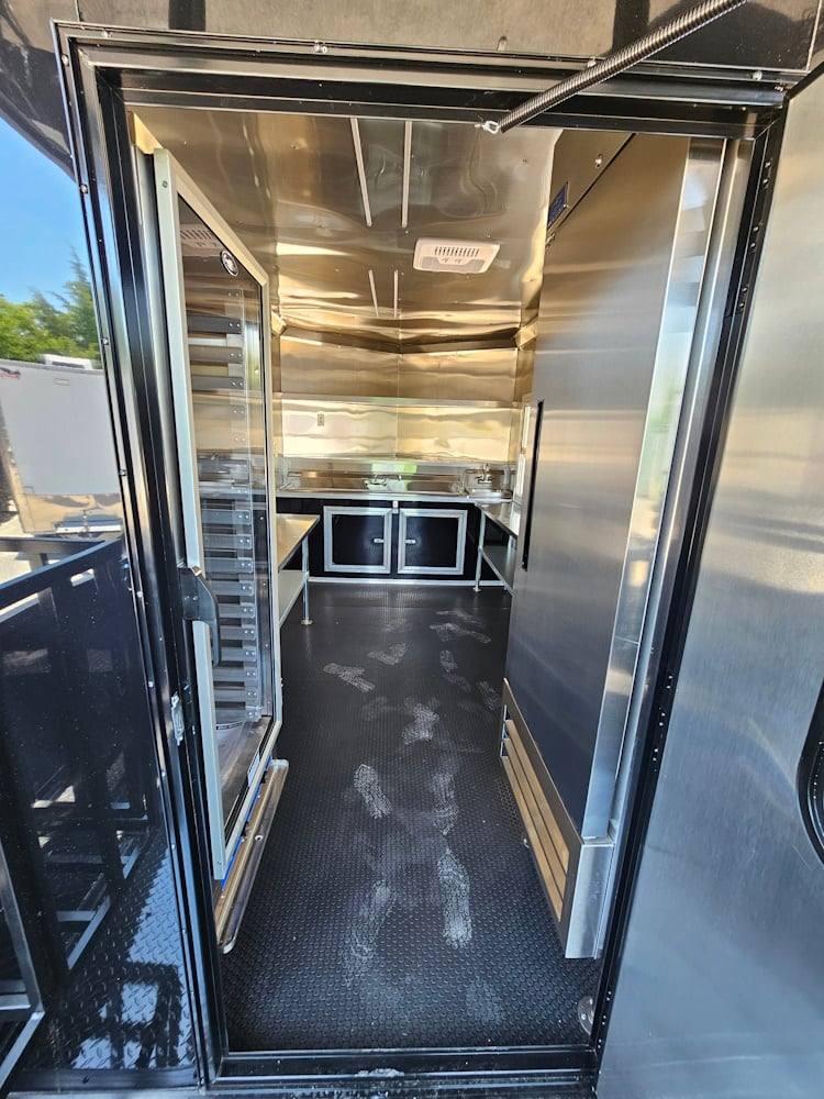 1168-concession-trailer-8.5-x-22-food-event-catering-black-15.jpg Concession Trailer 8.5' x 22' Food Event Catering Black