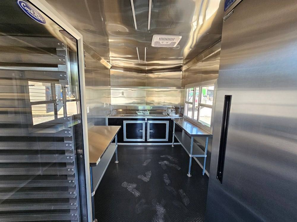 1168-concession-trailer-8.5-x-22-food-event-catering-black-16.jpg Concession Trailer 8.5' x 22' Food Event Catering Black