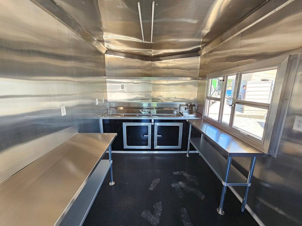 1168-concession-trailer-8.5-x-22-food-event-catering-black-17.jpg Concession Trailer 8.5' x 22' Food Event Catering Black