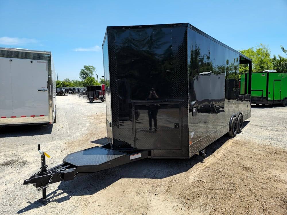 1168-concession-trailer-8.5-x-22-food-event-catering-black-2.jpg Concession Trailer 8.5' x 22' Food Event Catering Black