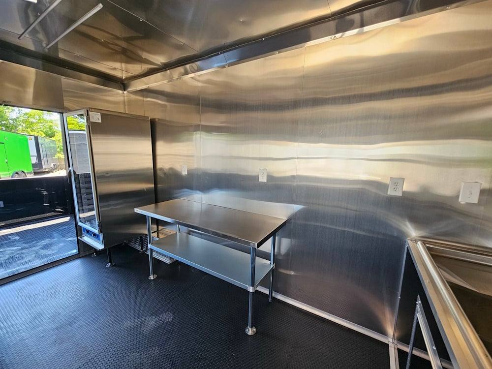 1168-concession-trailer-8.5-x-22-food-event-catering-black-21.jpg Concession Trailer 8.5' x 22' Food Event Catering Black