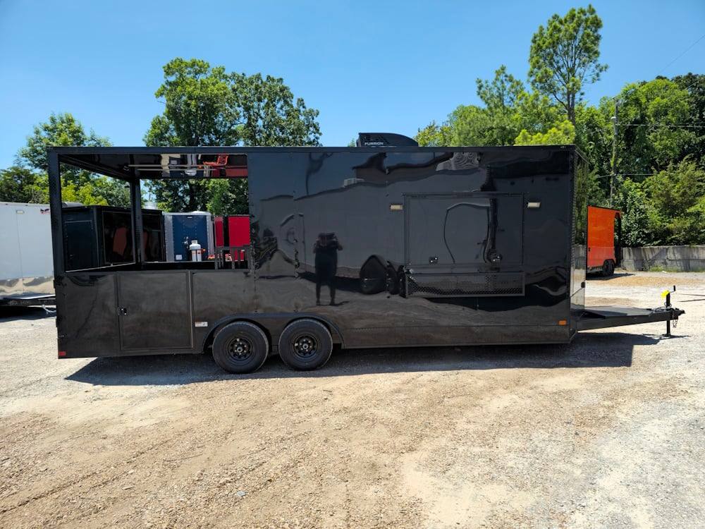 1168-concession-trailer-8.5-x-22-food-event-catering-black-26.jpg Concession Trailer 8.5' x 22' Food Event Catering Black