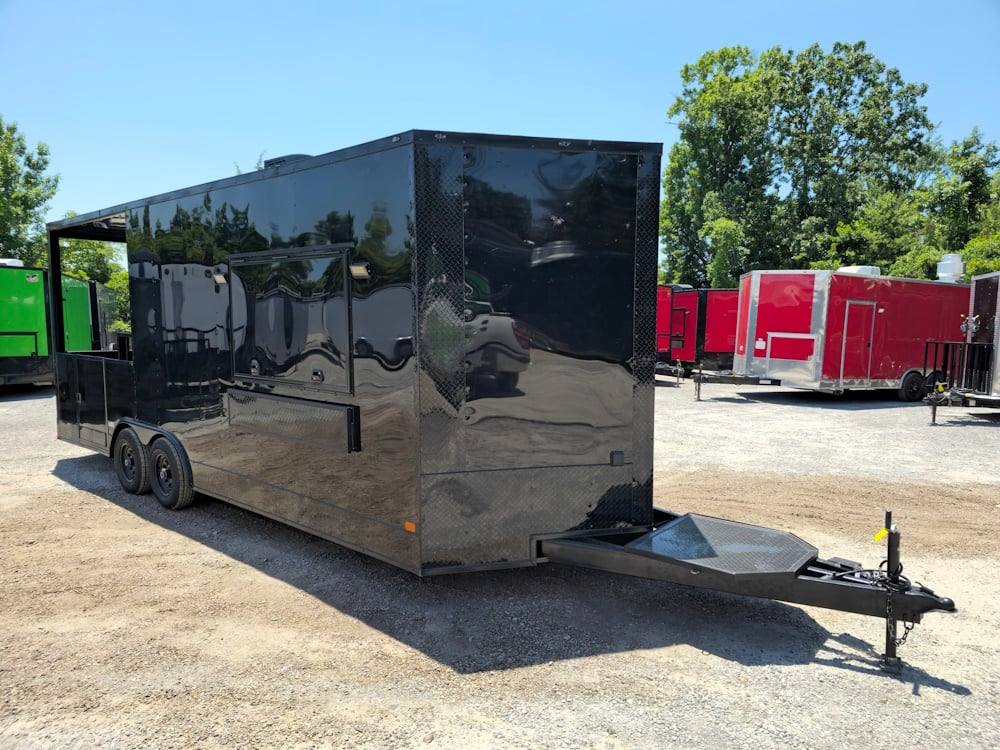 1168-concession-trailer-8.5-x-22-food-event-catering-black-27.jpg Concession Trailer 8.5' x 22' Food Event Catering Black