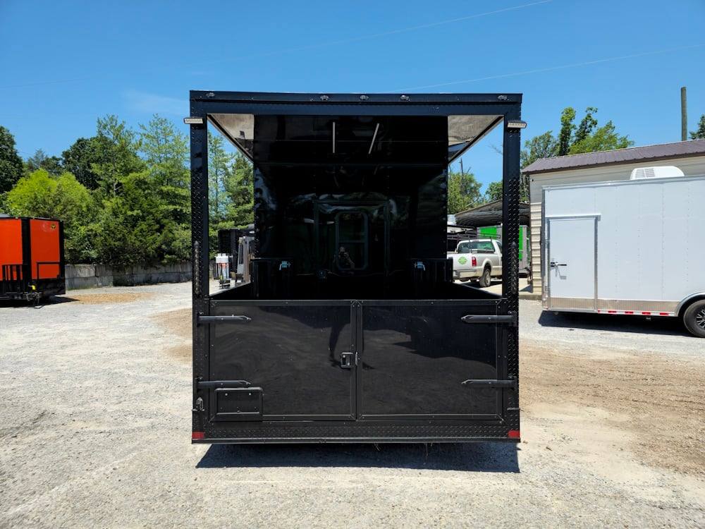 1168-concession-trailer-8.5-x-22-food-event-catering-black-9.jpg Concession Trailer 8.5' x 22' Food Event Catering Black