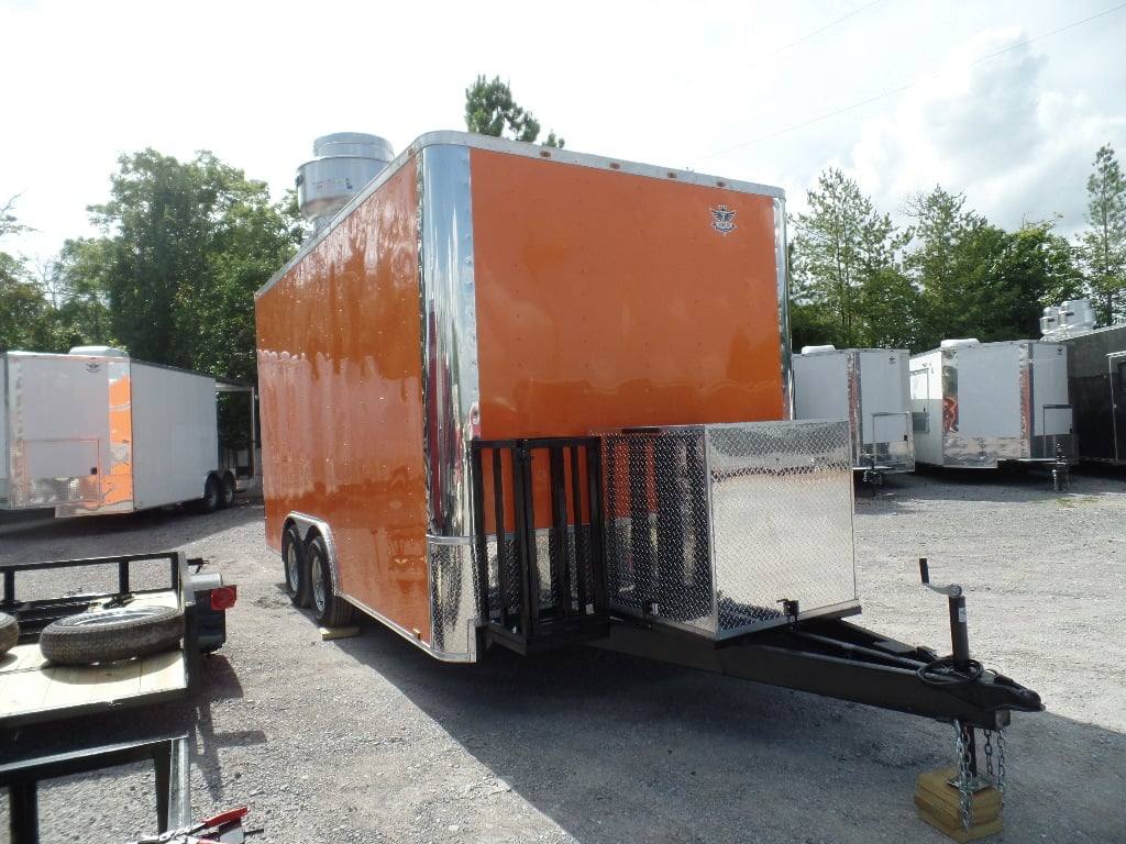 117-8.5-x-16-concession-trailer-food-orange-event-catering-11.jpg 8.5' x 16' Concession Trailer Food Orange Event Catering
