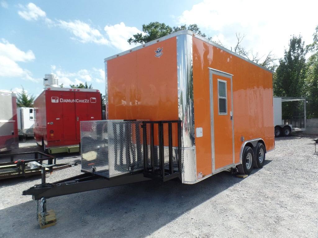 117-8.5-x-16-concession-trailer-food-orange-event-catering-2.jpg 8.5' x 16' Concession Trailer Food Orange Event Catering