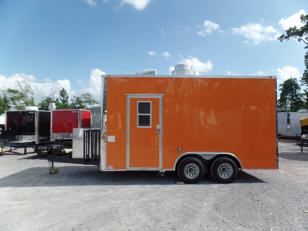 117-8.5-x-16-concession-trailer-food-orange-event-catering-7.jpg 8.5' x 16' Concession Trailer Food Orange Event Catering
