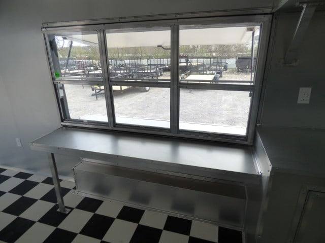 1170-concession-trailer-8.5-x-24-red-food-event-catering-2.jpg Concession Trailer 8.5' X 24' Red - Food Event Catering